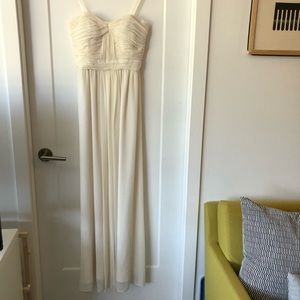 Max and Cleo Strapless Gown